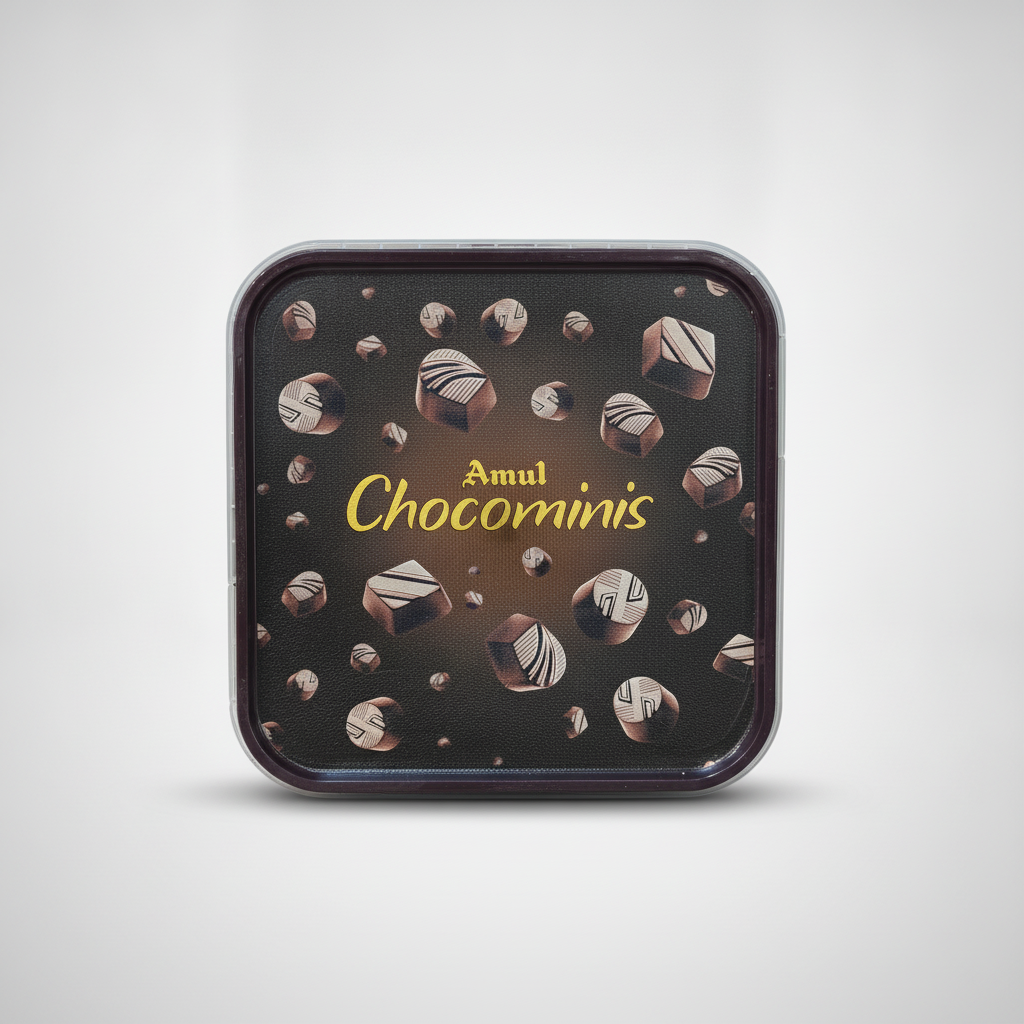 Amul Chocominis Gift Box – Assorted Mini Chocolates Tin