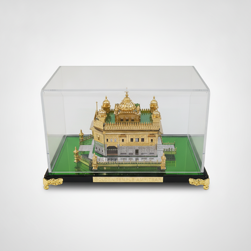 Golden Temple Amritsar Miniature Replica in Display Case