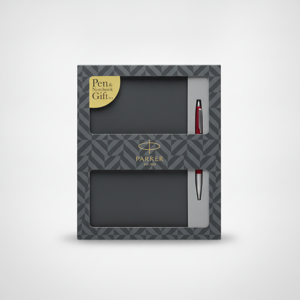 Parker Pen & Notebook Gift Set – Est. 1888