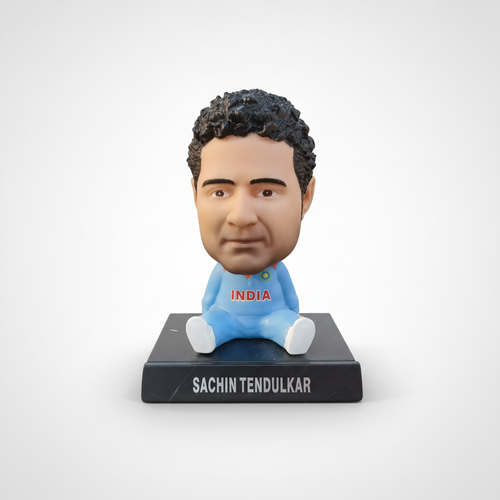 Sachin Tendulkar Bobblehead Figure with Phone Stand