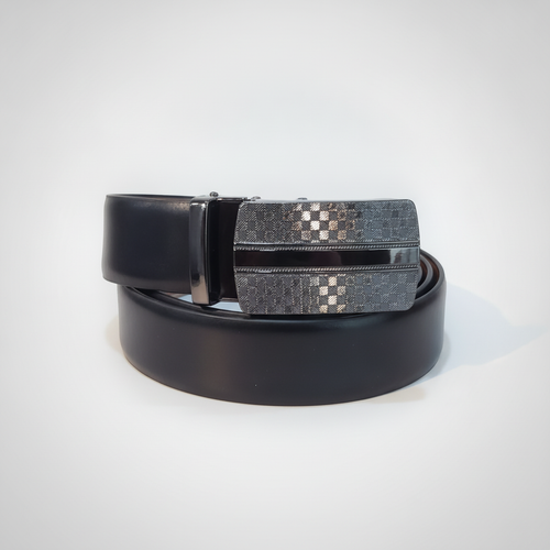 Wrangler Reversible Leather Belt with Decorative Buckle – 110 cm