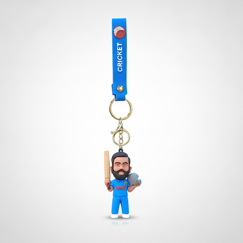 Rohit Sharma Cricket Keychain – Team India Fan Figurine