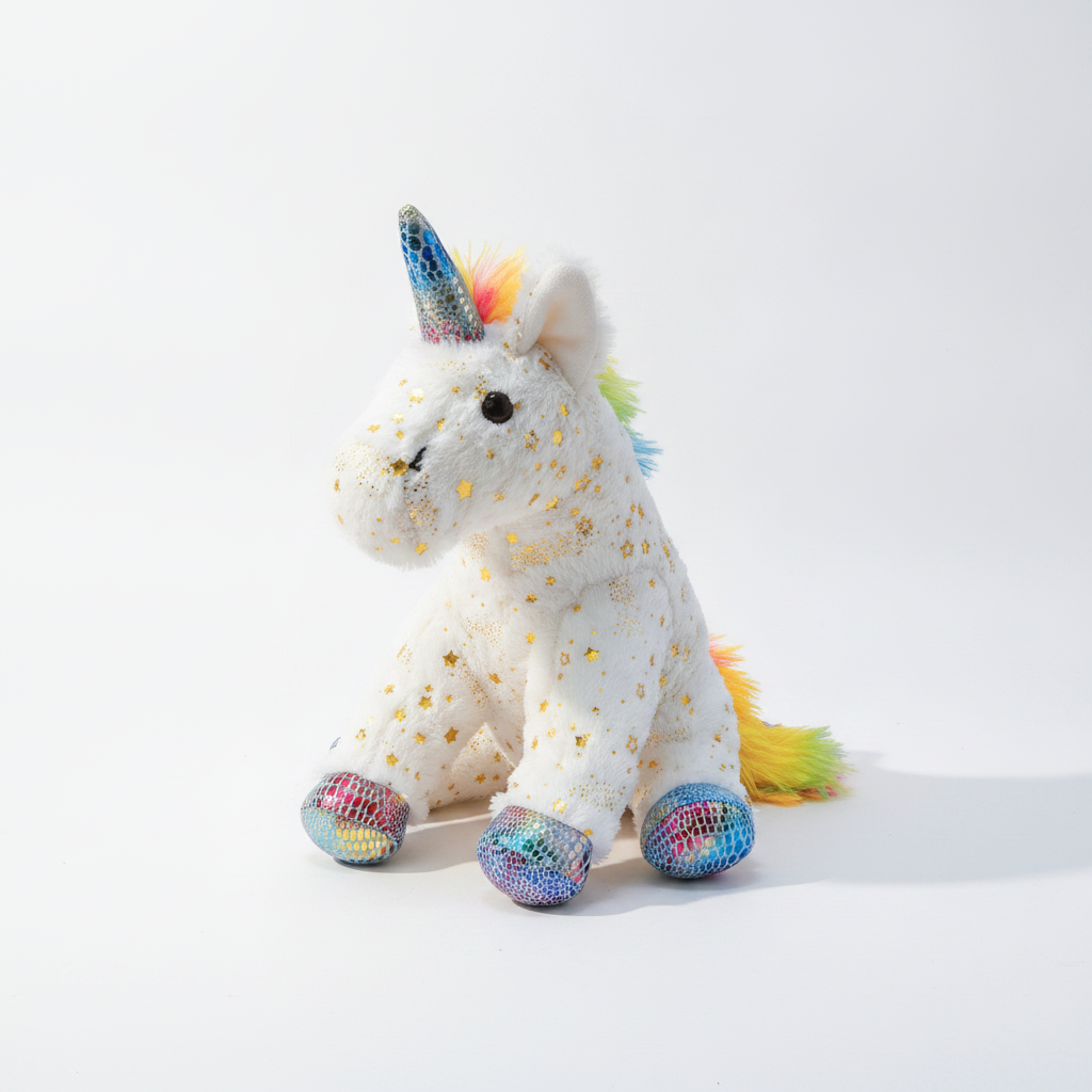 Rainbow Unicorn Stuffed Animal Plush Toy – 35 cm