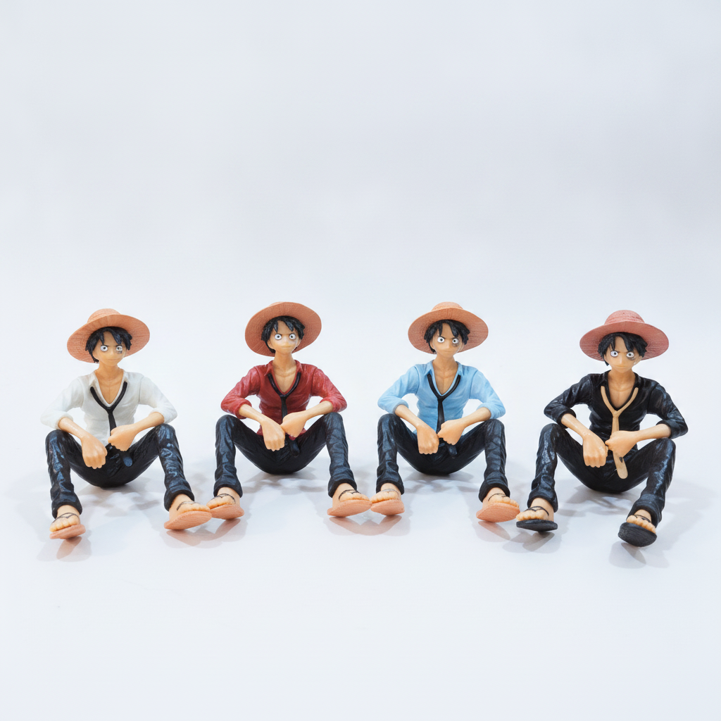 One Piece Monkey D. Luffy Sitting Figure