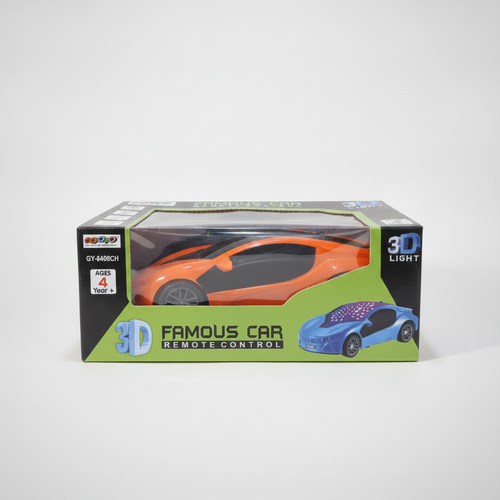 GOOYO 3D Light Famous Car Remote Control Toy – Ages 4+