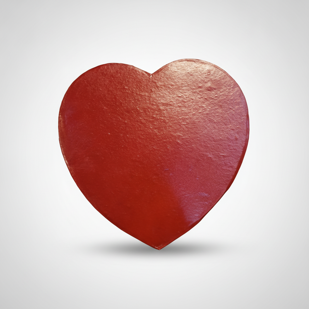 Red Heart-Shaped Gift Hamper Box – Large & Sturdy