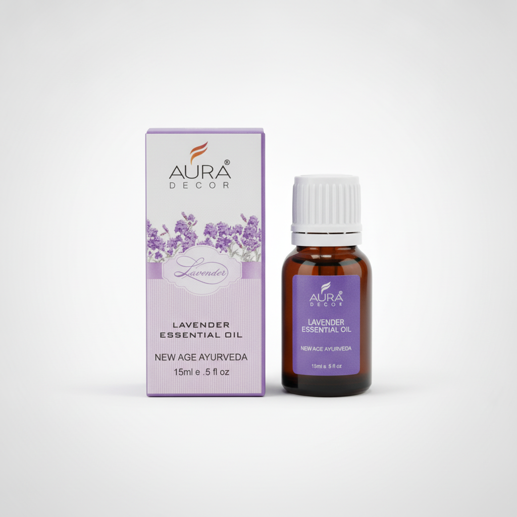 AuraDecor Lavender Essential Oil – New Age Ayurveda 15ml
