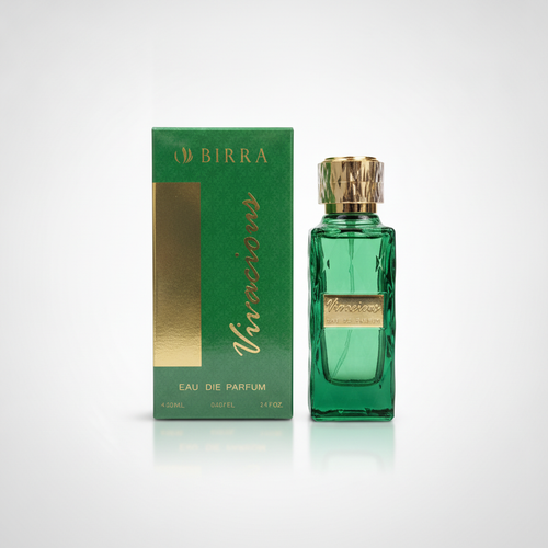 Birra Vivacious Eau de Parfum – Green Crystal Bottle