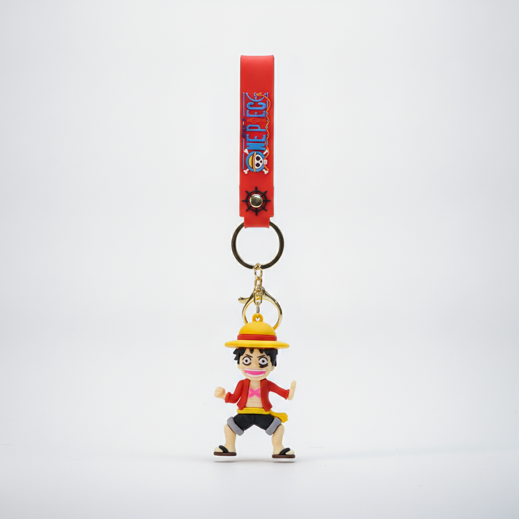 One Piece Monkey D. Luffy Mini Figure Keychain