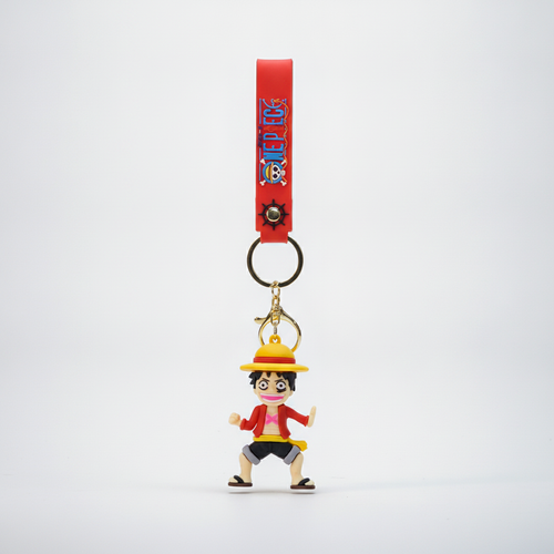 One Piece Monkey D. Luffy Mini Figure Keychain