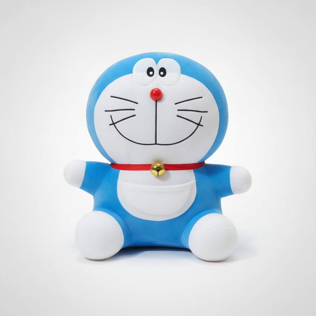 Doraemon Plush Stuffed Toy – Large 50 cm Soft Cuddly Figure