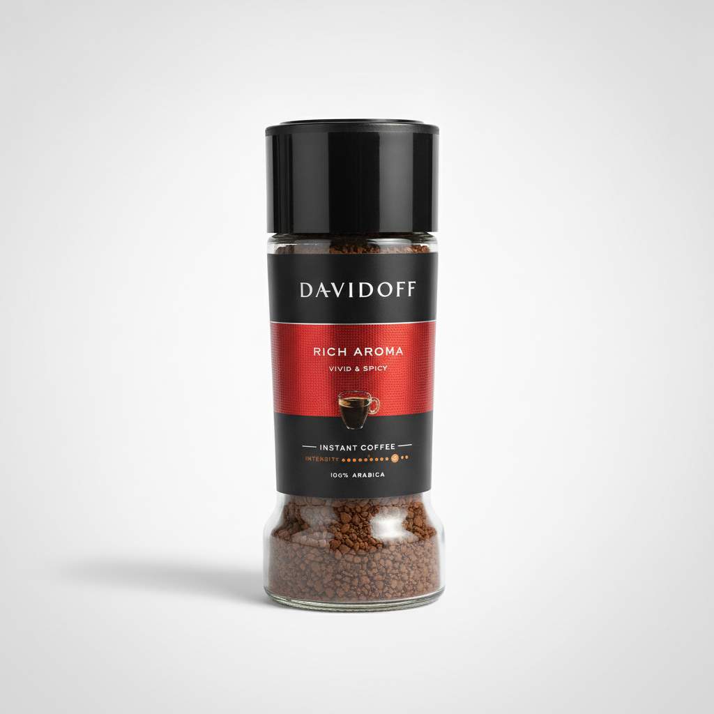 Davidoff Rich Aroma Instant Coffee – Vivid & Spicy