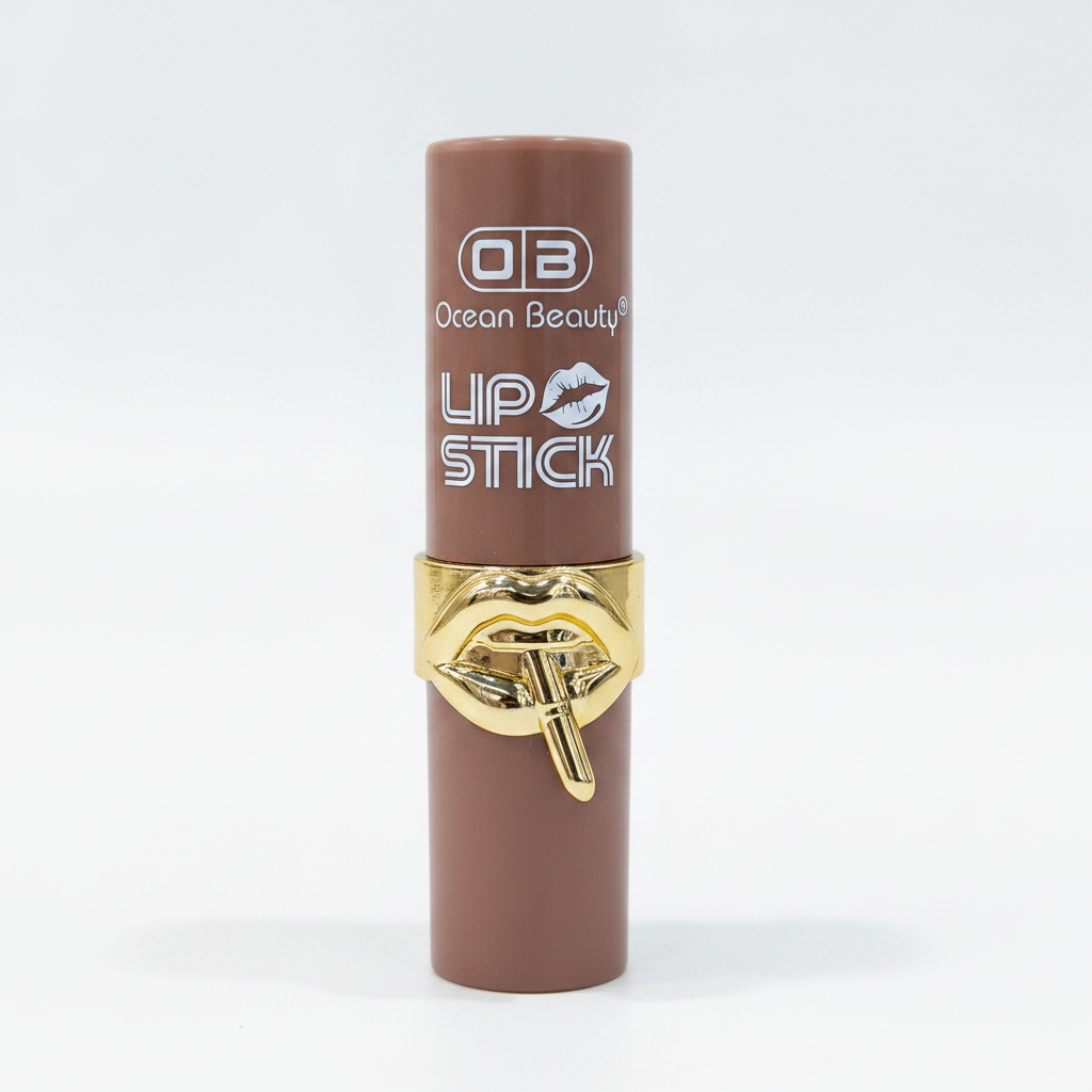 Ocean Beauty Waterproof Lipstick – Nude Mauve