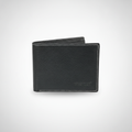 Wrangler Men's Black Leather Bifold Wallet