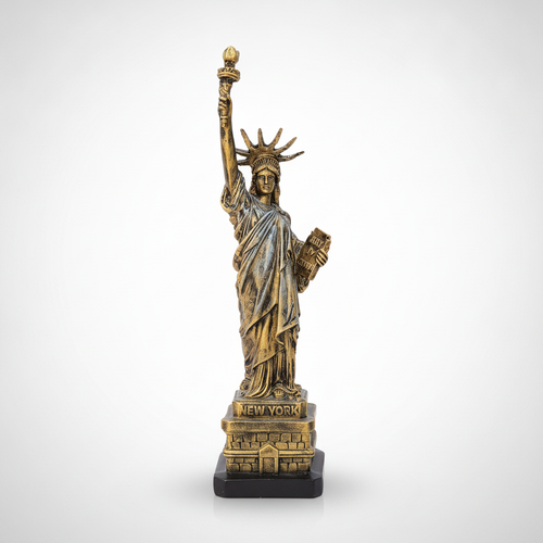 Statue of Liberty Figurine – New York Souvenir Décor, 14.5"