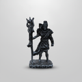 Lord Shiva Tandav Black Resin Statue – Decorative Figurine