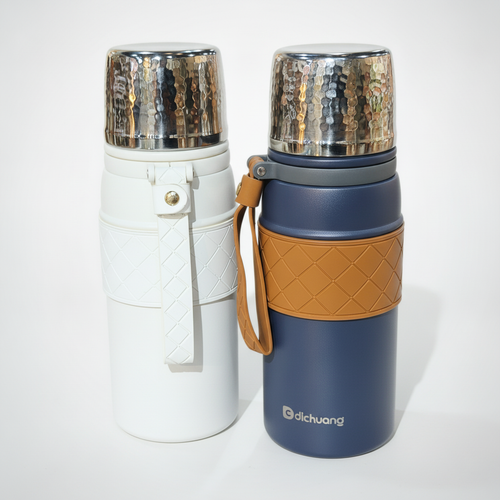 Dichuang 500ml Insulated Thermos Bottle with Cup Lid