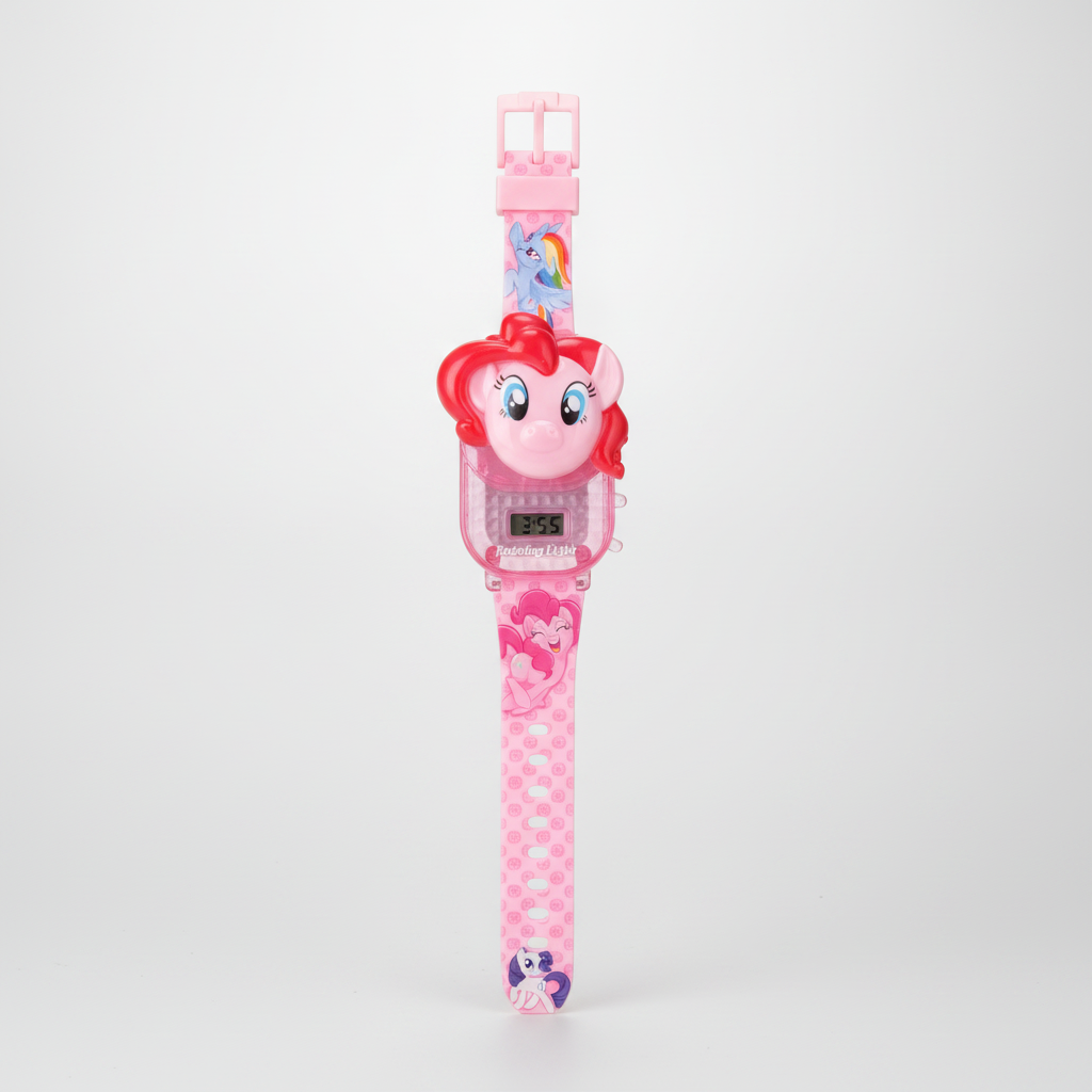 My Little Pony Pinkie Pie Kids Digital Watch with Light