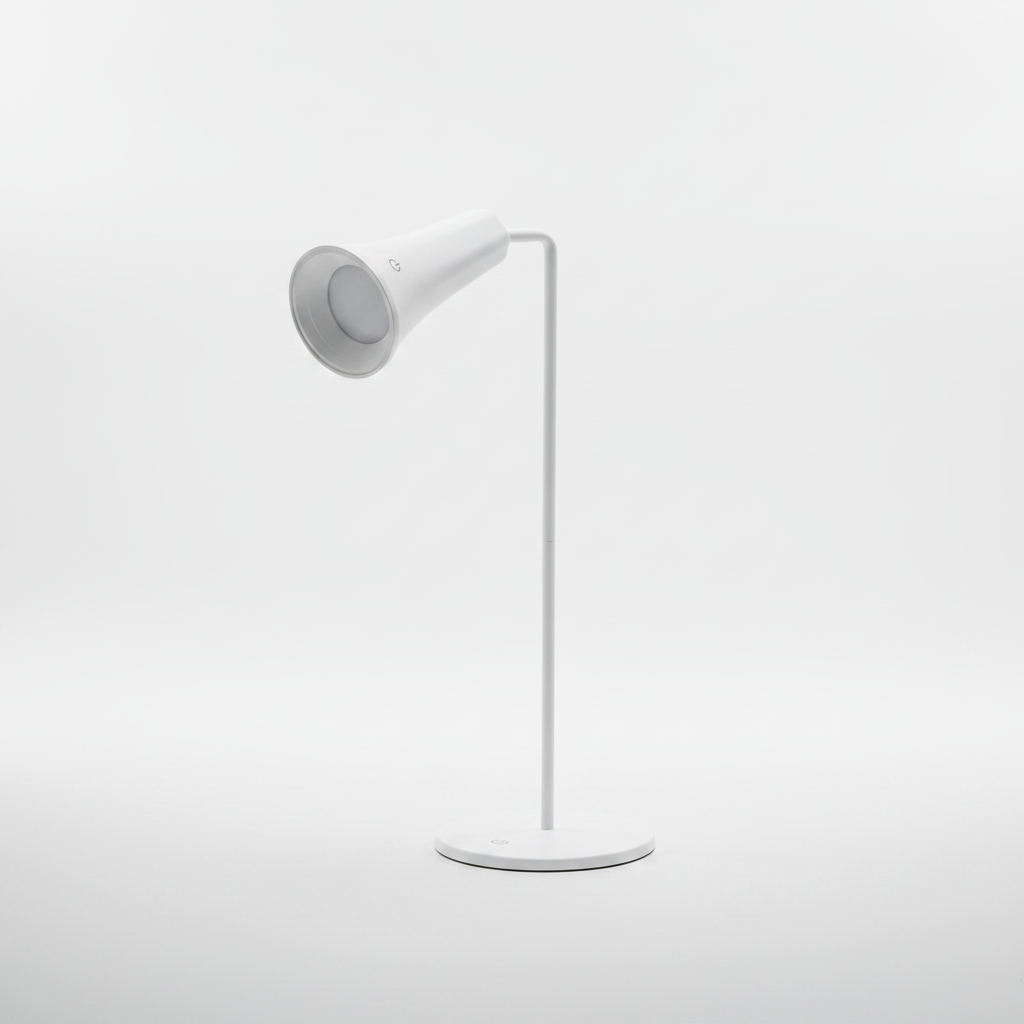 2-in-1 LED Desk Lamp with Built-In Wireless Charging Base
