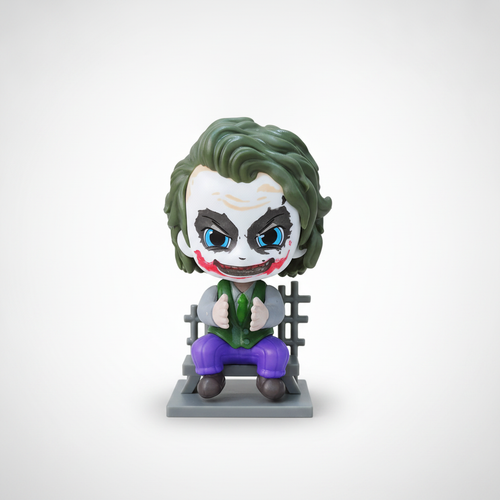 The Dark Knight Joker Chibi Cosbaby Mini Figure