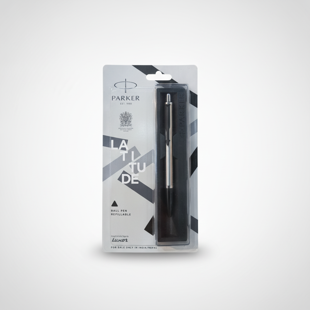 Parker Latitude Refillable Ballpoint Pen – Classic Black