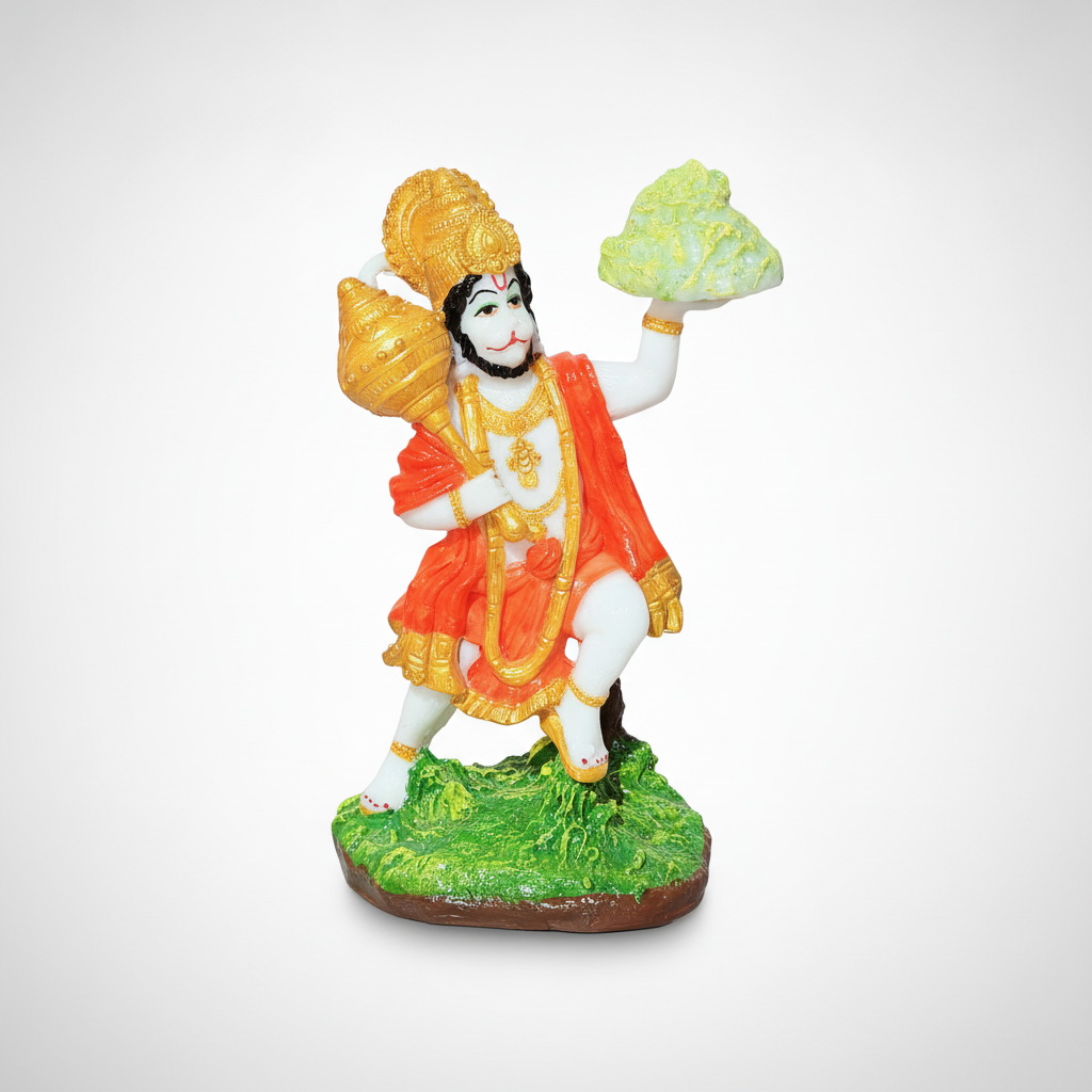 Lord Hanuman Idol Statue 8.5 Inch – Sanjeevani Pose