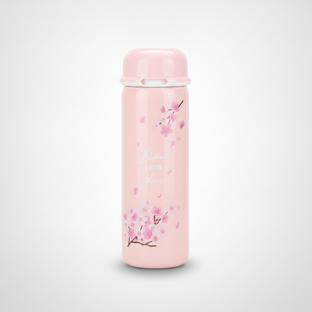 Bloom For You Cherry Blossom Insulated Water Bottle 440ml