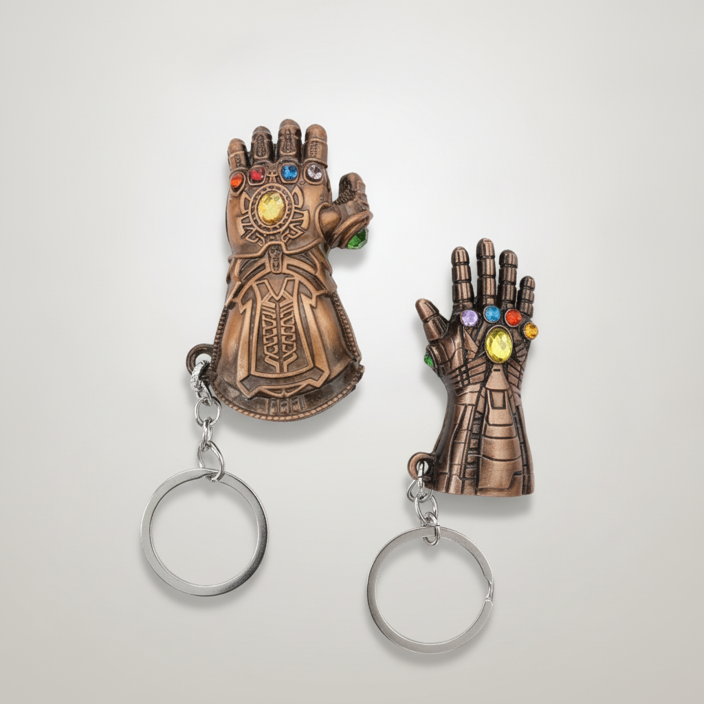 Thanos Infinity Gauntlet Keychain – Marvel Collectible