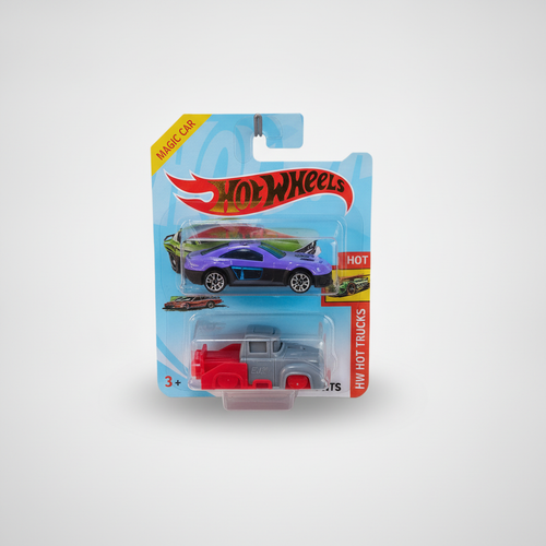 Hot Wheels HW Hot Trucks 2-Pack Magic Car Set