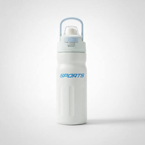 Sports Thermosteel Water Bottle with Flip-Top Lid