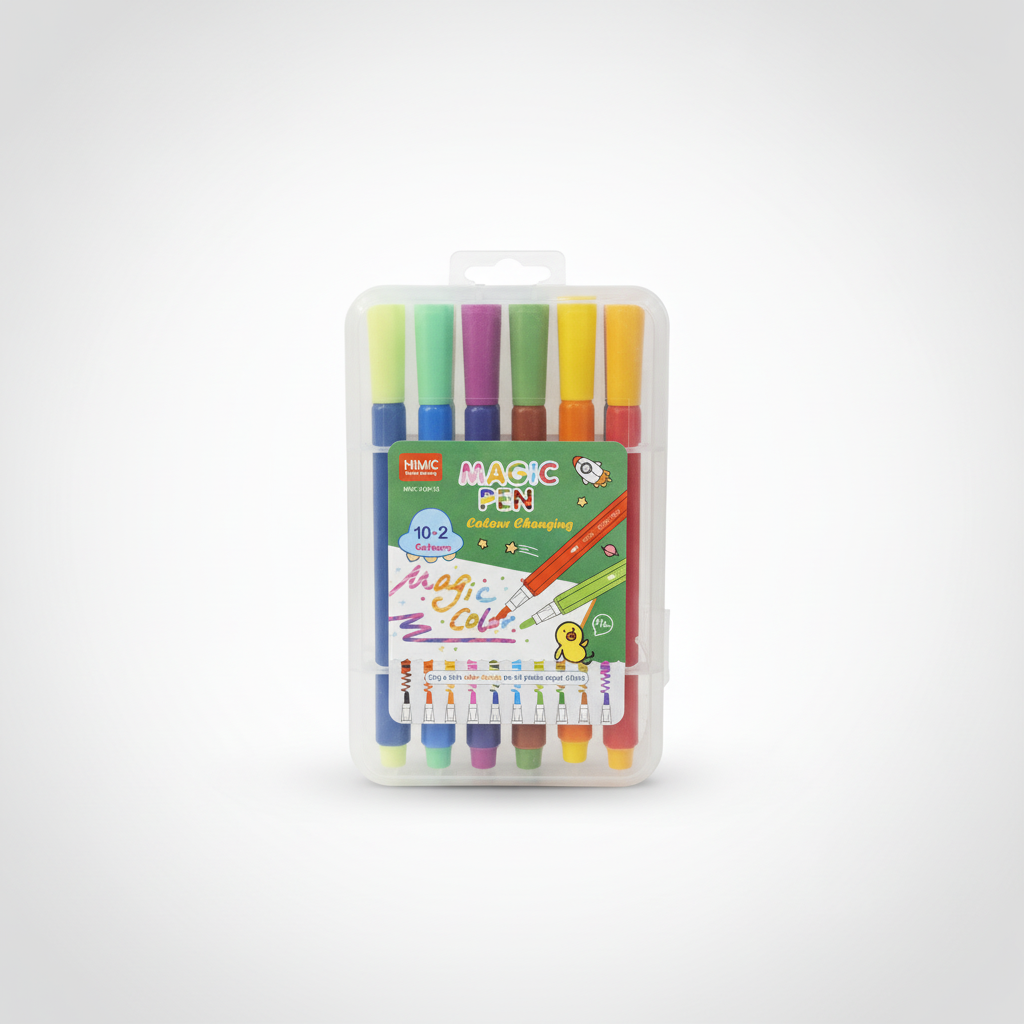 HiMiC Magic Color-Changing Marker Pens – 10+2 Colours