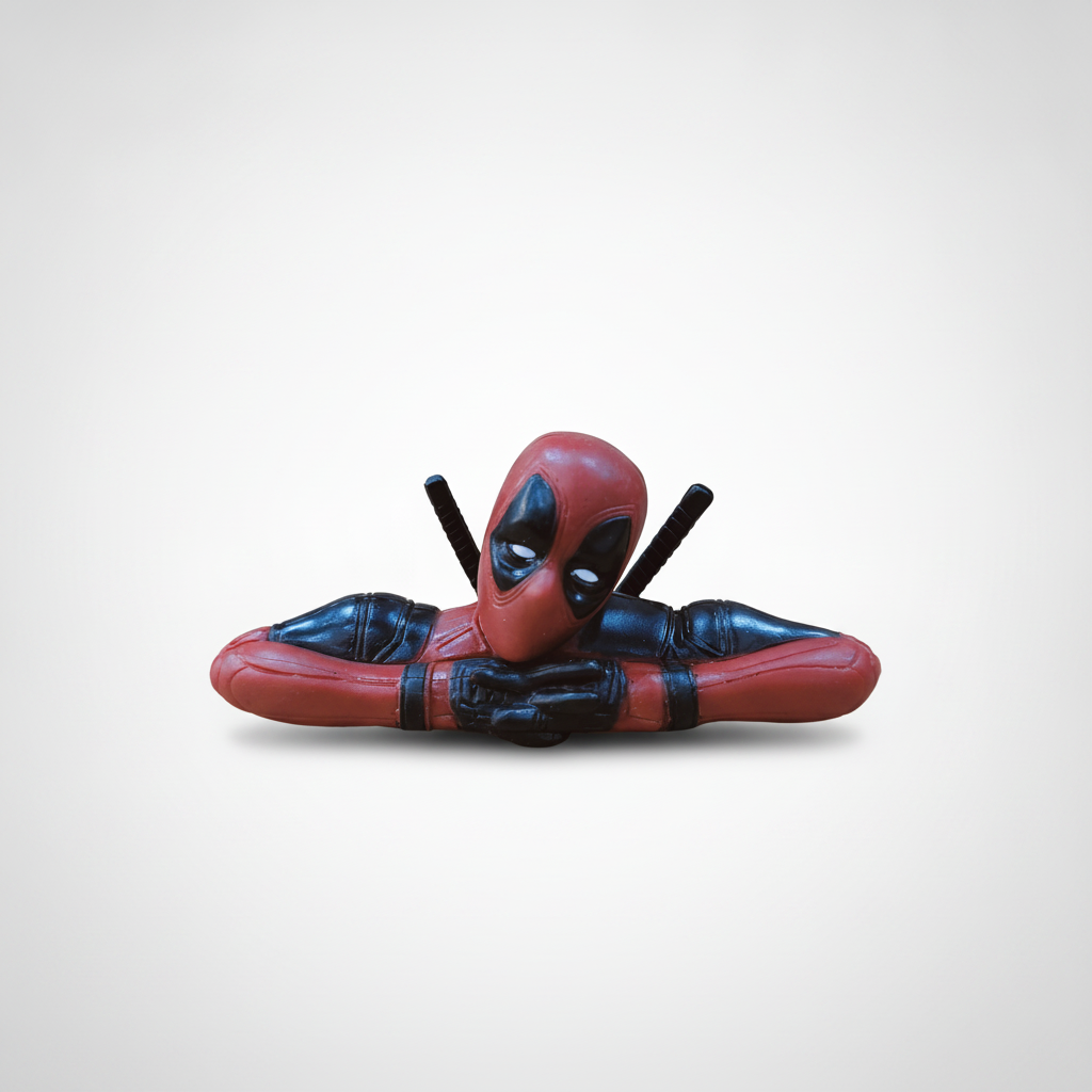 Deadpool Laying Pose Mini Figure Desk Statue