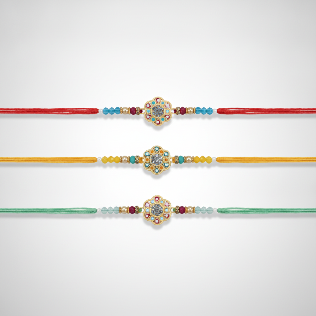 Meenakari Rakhi