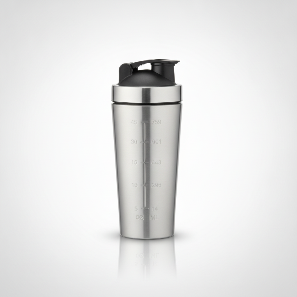 Stainless Steel Gym Shaker Bottle – 800ml Capacity
