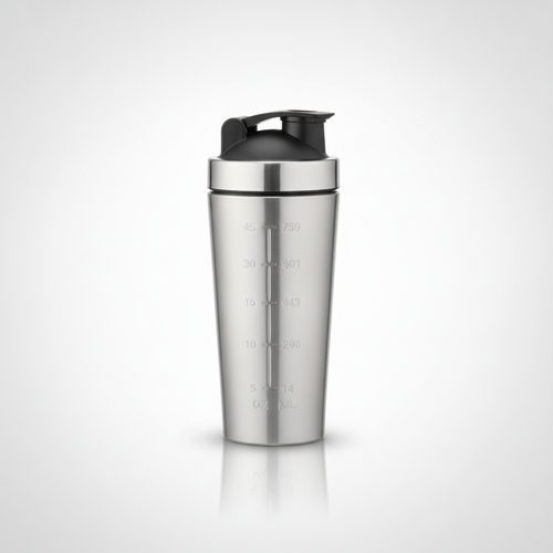 Stainless Steel Gym Shaker Bottle – 800ml Capacity