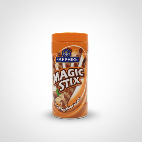 Sapphire Magic Stix Hazelnut Flavoured Wafer Rolls