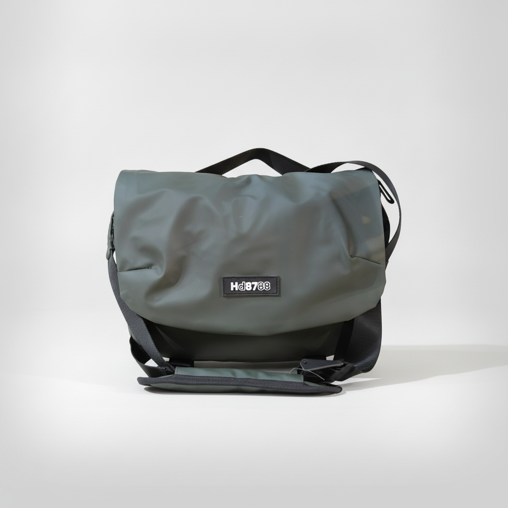 Hd8788 Waterproof Messenger Crossbody Bag – Olive Green
