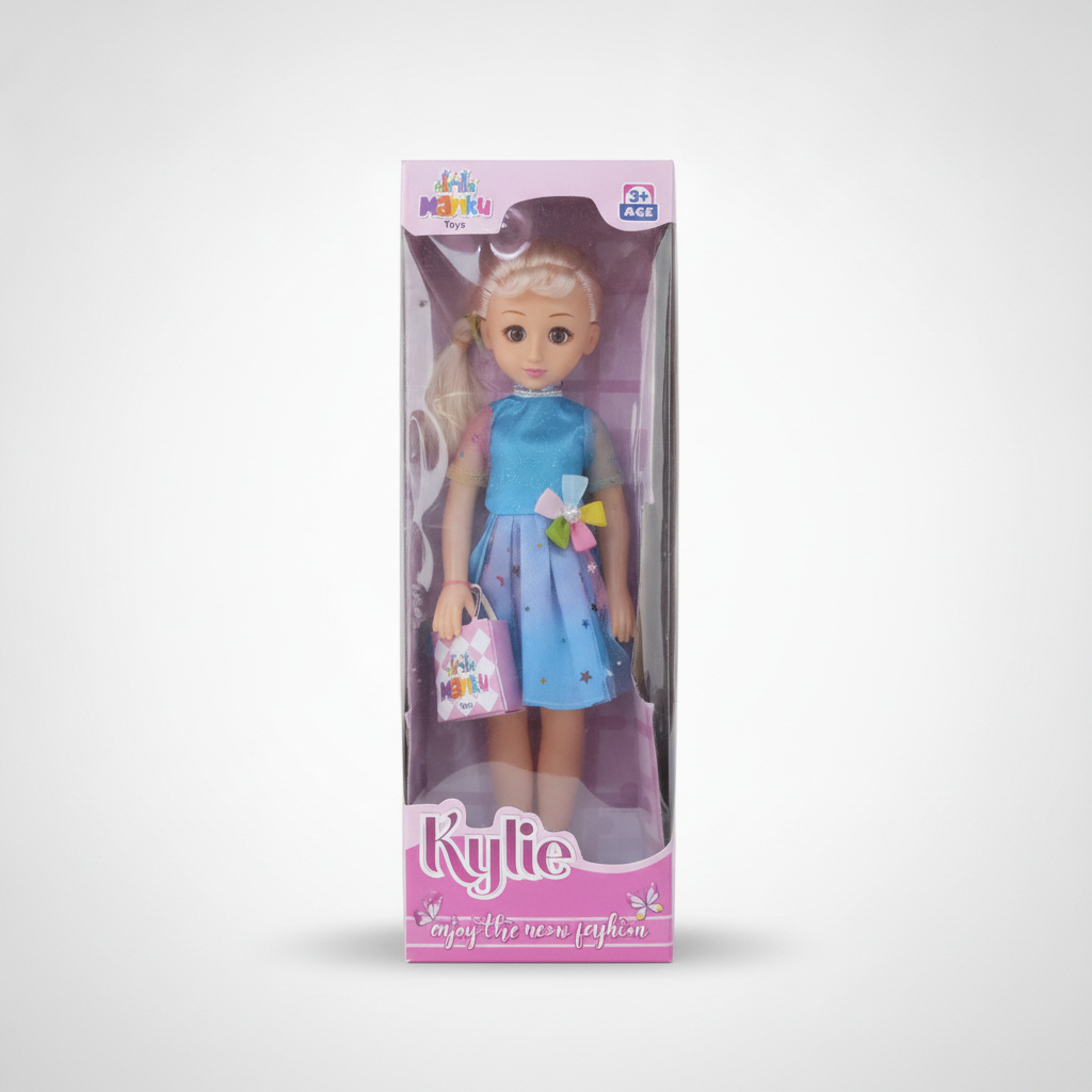 Kylie Fashion Doll with Eye Blinking Feature by Manku Toys