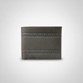 Wrangler Men's Brown Bifold Leather Wallet