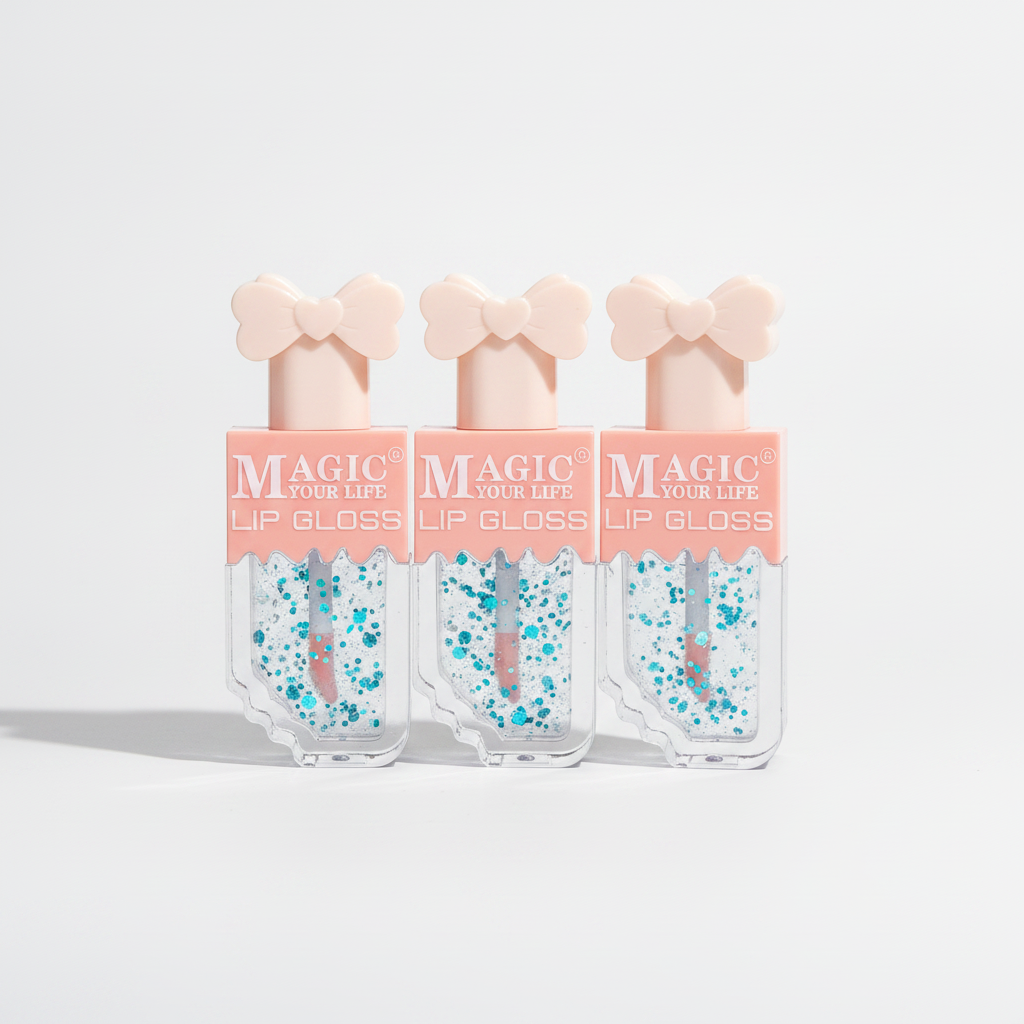HUDABEAR Magic Your Life Kids Glitter Lip Gloss