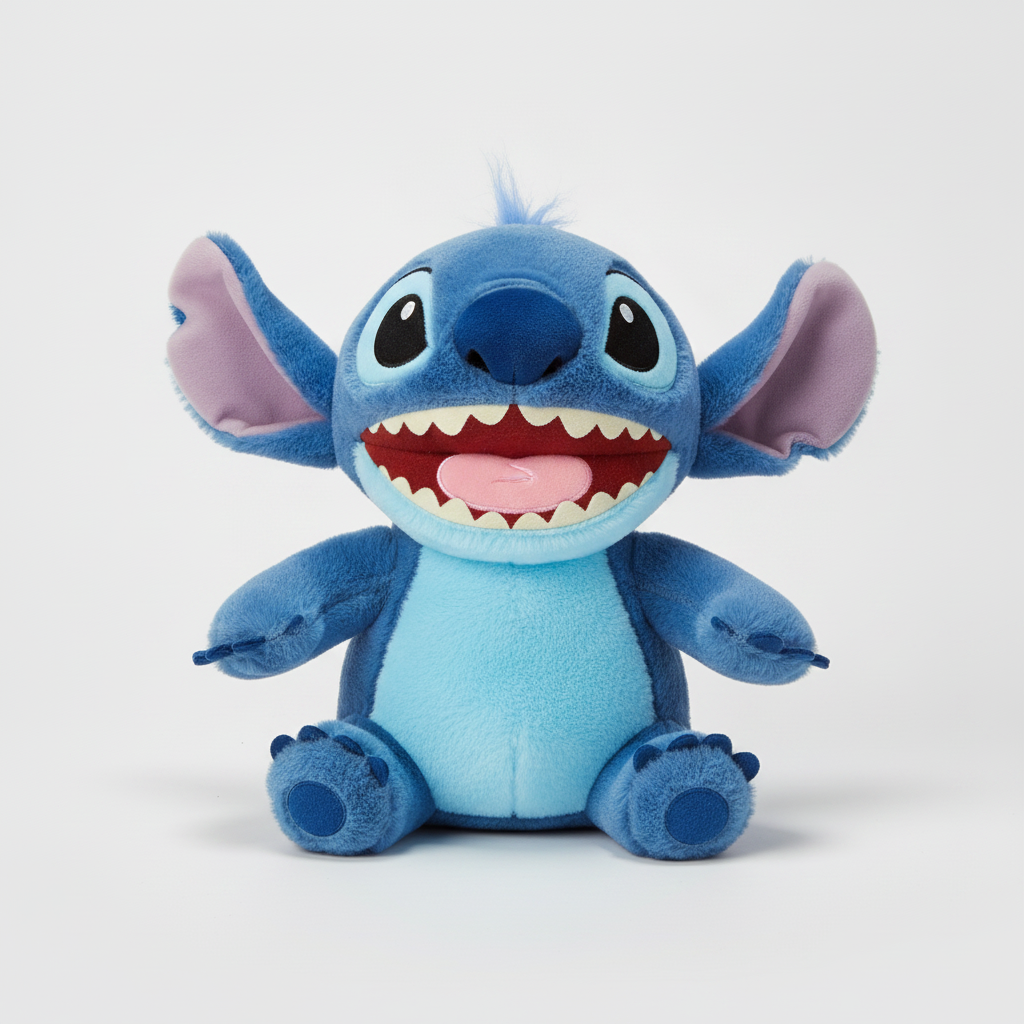 Disney Stitch Plush Toy – 25 cm Soft Stuffed Animal