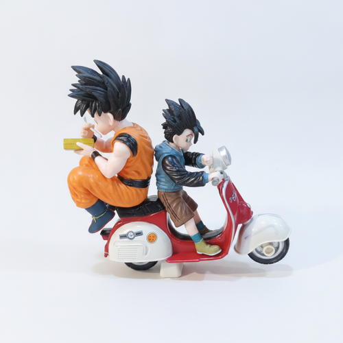 Dragon Ball Z Goku & Gohan Scooter Action Figure Set