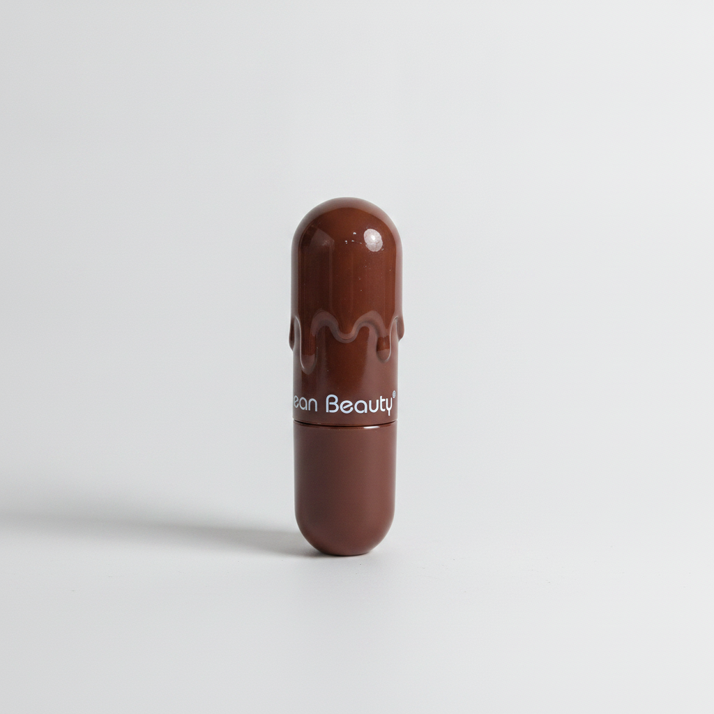 Ocean Beauty Waterproof Lipstick – Rich Chocolate Brown