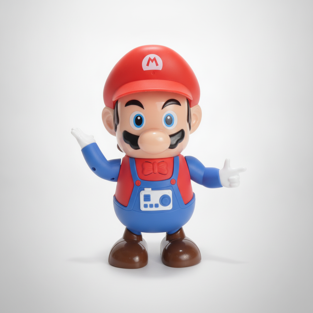 Dancing Super Mario Robot Toy with Music & Lights
