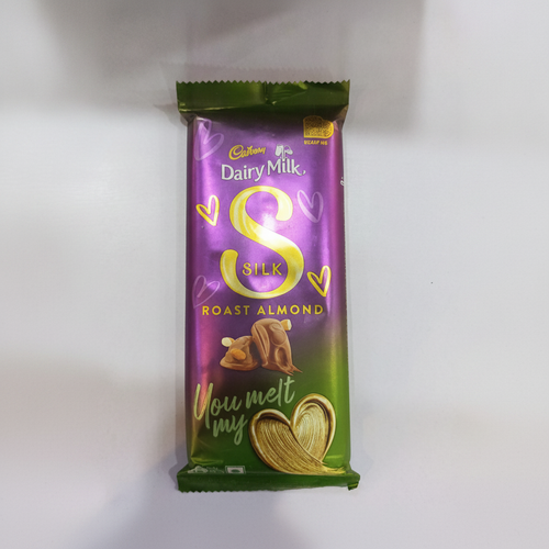 Cadbury Dairy Milk Silk Roast Almond Chocolate Bar