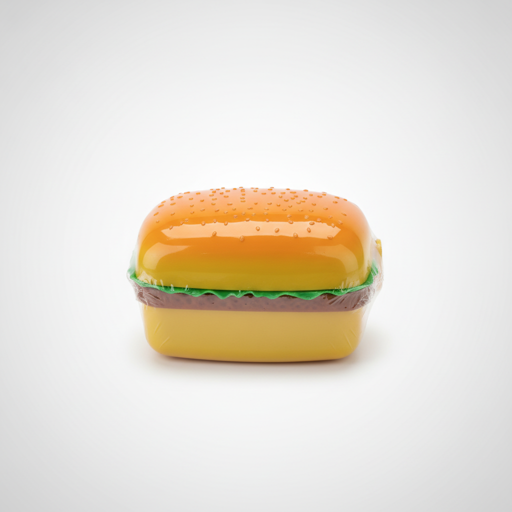 Cheeseburger Lunch Box for Kids – Fun 3D Bento Container