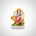 Goddess Durga Mata Idol Figurine on Tiger – Resin Murti