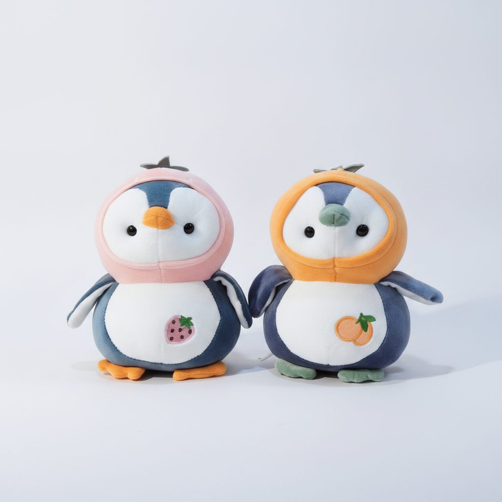 Fruit Penguin Plush Toy 25cm