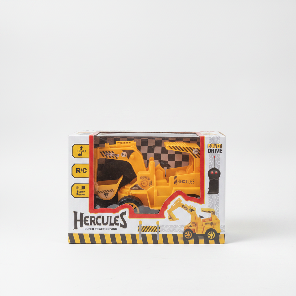 Hercules RC JCB Construction Truck – Super Power Drive