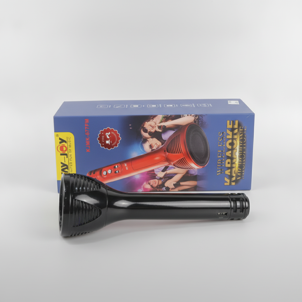 KAV-JOY Wireless Karaoke Microphone with Built-In Speaker
